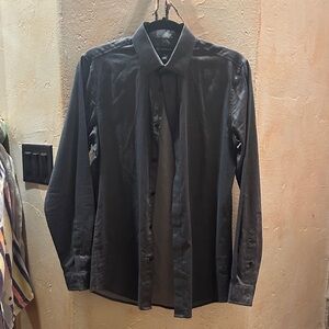 INC International Concepts Charcoal Dress Shirt